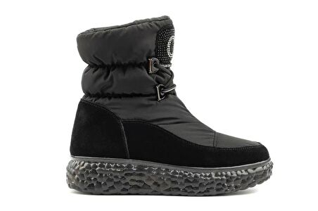 GUJA 22K347-3 KADIN KISA KAR BOT/SİYAH/38