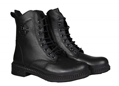 CASTLE BLACK CB-20912-1 KADIN DERİ BOT