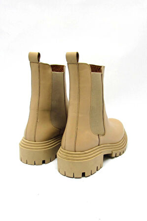 CASTLE BLACK CB-9234-1 KADIN DERİ BOT