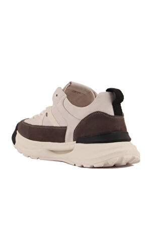 23K521 ERKEK DERİ SPOR AYAKKABI BEJ