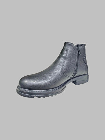 CASTLE BLACK CB-9911-1 DERİ ERKEK BOT