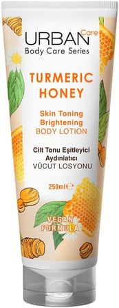 URBAN Care Turmeric Honey Cilt Tonu Eşitleyici ve Aydınlatıcı Vücut Losyonu 250 ml
