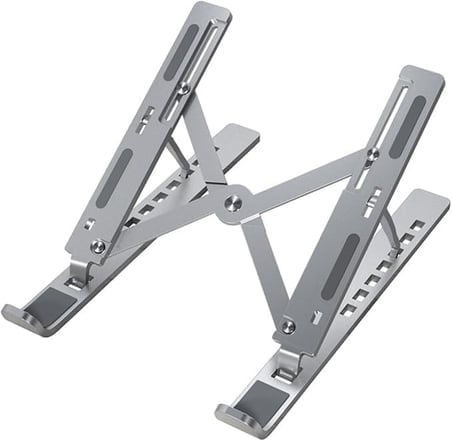 Taşınabilir Laptop Standı Macbook Standı Notebook Standı Tüm Laptoplarla Uyumlu Bilgisayar Standı Taşınabilir Metal Kaymaz Standı Dizüstü Bilgisayar Stantları Stant Stand