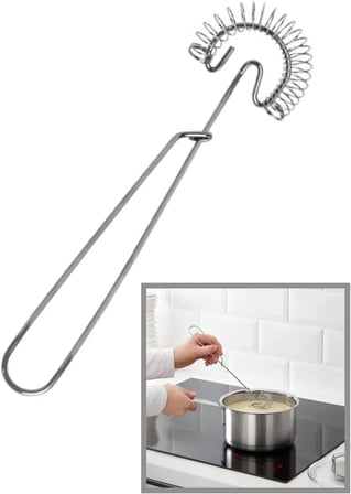 Pratik Paslanmaz Lüx Çelik Çırpıcı, Yaylı Yumurta Çırpıcı
