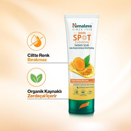 Since 1930 Dark Spot Clearing Leke Karşıtı Zerdeçal Özlü Yüz Peeling Scrub 75 ml