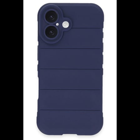 Apple iPhone 16 Plus Kılıf Optimum Silikon - Lacivert