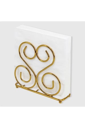 Home Metal Peçetelik Gold Kaplama