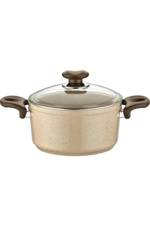 Safran Granit Derin Tencere 20 cm