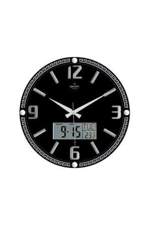 Premium Analog & Dijital Duvar Saati T710-s
