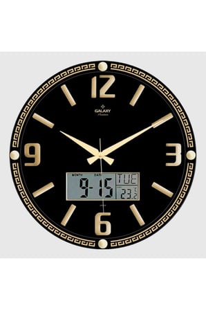 T-710-A-1 Premium Kabartma Rakam Dijital Duvar Saati