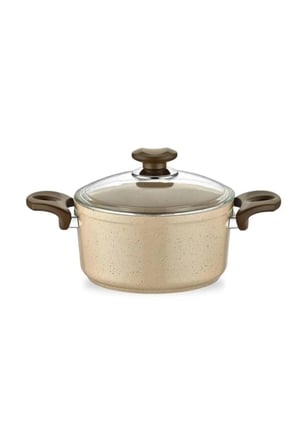 Safran Granit Derin Tencere 28 CM