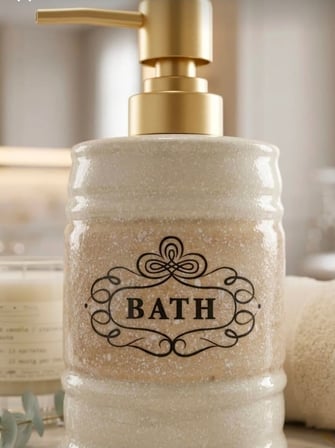ArtWorks Bath  Porselen Sıvı Sabunluk - Lüks Banyo ve Mutfak sabunluk 350 ml