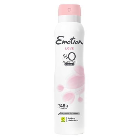 5 Adet Emotion Love Deodorant Spray