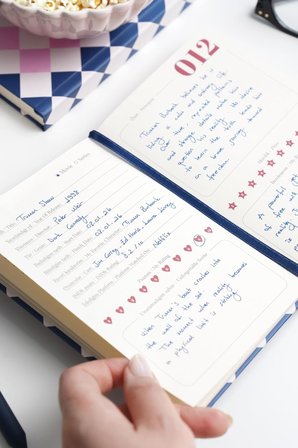 Film &amp; Dizi Günlüğü - Movie &amp; Series Journal Lacivert