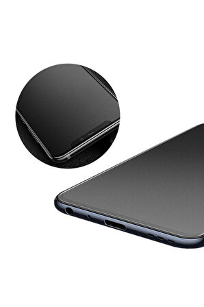 Xiamio Note 9 Pro / Note 9s Siyah Ekran Koruyucu Mat ( Ceramic )