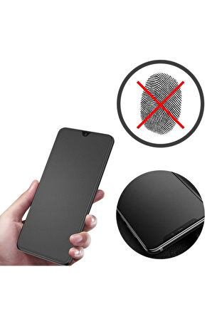 Xiamio Note 9 Pro / Note 9s Siyah Ekran Koruyucu Mat ( Ceramic )