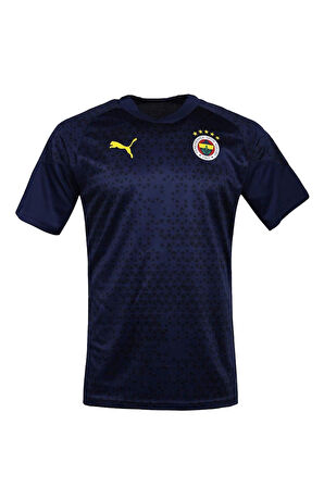 Fenerbahçe Orijinal A Takım Futbolcu Lacivert Antrenman Çocuk T-Shirt + Eşofman Alt Set Kutulu