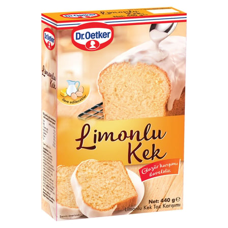 5 Adet Dr.Oetker Limonlu Kek Karışımı 440 G