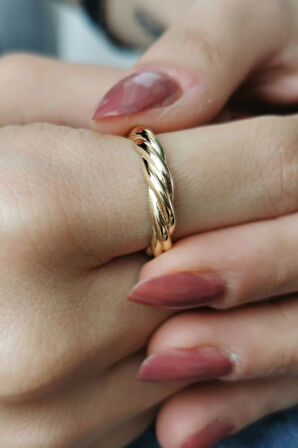 Taşsız Altın Burgu Yüzük