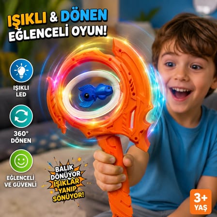Dönen Figürlü Fantastik Savaş Baltası – Çocuk Oyuncağı