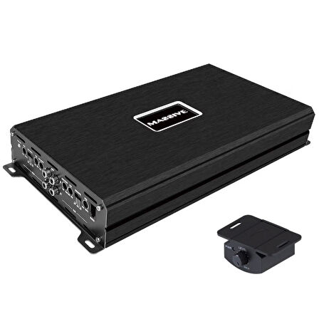 MASSİVE MS-K4300.4D Oto Anfi Stereo 4X300W 4 Kanal Bass Kontrol