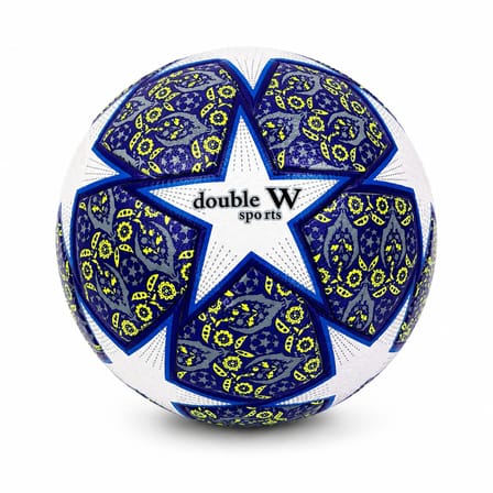 Double W Sports 5 Numara Futbol Topu – Dikişli Dayanıklı Antrenman ve Maç Topu