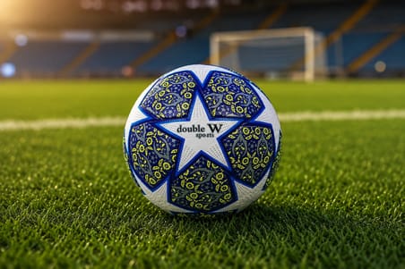 Double W Sports 5 Numara Futbol Topu – Dikişli Dayanıklı Antrenman ve Maç Topu