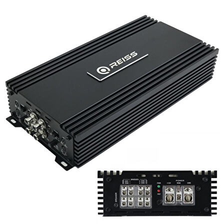 REISS AUDIO RS-P4200.4D Oto Anfi Stereo 4X300 Watt 4 Kanal