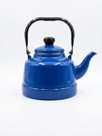 Üstten Kulplu Emaye Çaydanlık 1.1 Litre