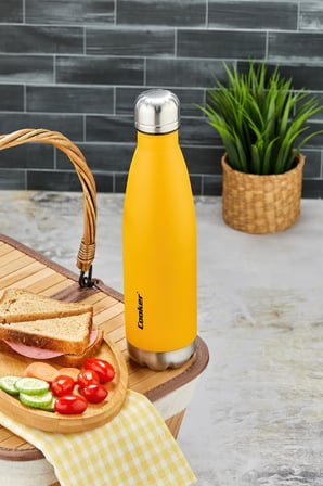 500 Ml Paslanmaz Çelik Çift Kat Termos ( Çay Kahve Piknik Kamp Outdoor Ofis Otel Kafe Okul )