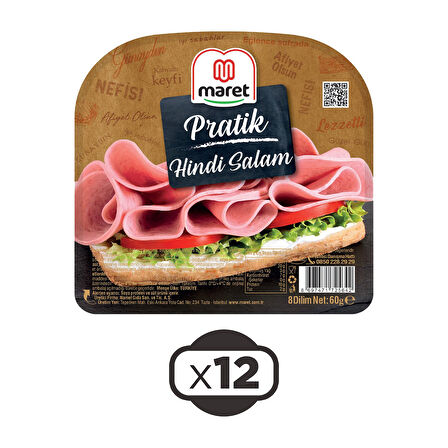 Maret Hindi Salam 60 gr x 12 Adet