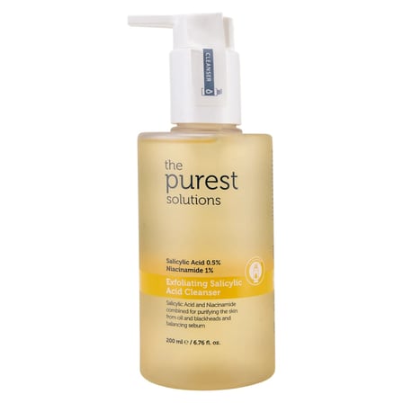The Purest Solutions Yağlı Karma Ciltler Siyah Nokta Karşıtı Temizleme Jeli