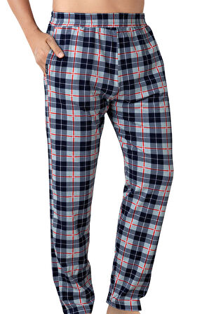 Öts Erkek Pijama Tek Alt (%96 Pamuk - %4 Elastan)