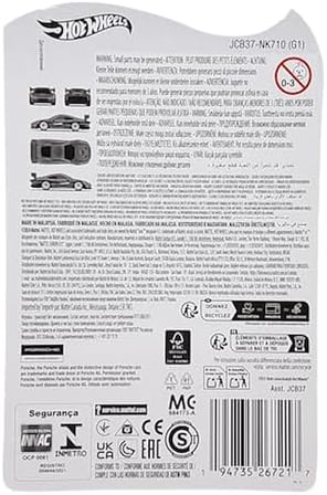 Porsche 935 JCB37 Legends Tour Short Card Spectraflame Pink Protector Case Mattel 2025 1:64