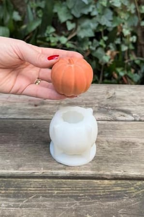 Pumpkin Orta Boy Mum Kalıbı (Silikon)