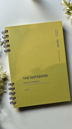Fark Tanıtım Spiralli 80 Yaprak Noktalı A5 Defter, Not Defteri, Okul Defteri, 4 Farklı Renk Seçeneği (03 Olive Green)