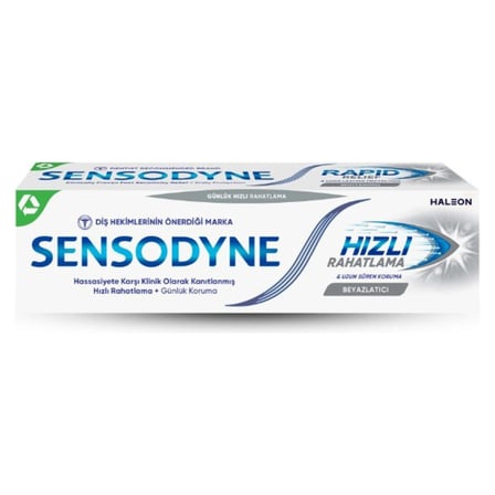 2 Adet Sensodyne Hızlı Rahatlama Beyazlatıcı 75 Ml