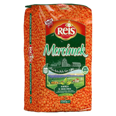 5 Adet Reis Kırmızı Mercimek 1 Kg