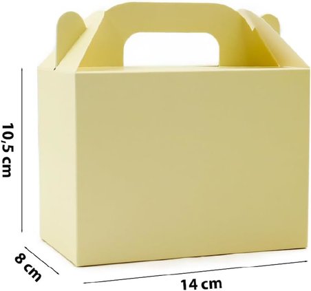 10x14 CM Karışık Renk El Geçme Hediye Kutusu (3'lü Set)