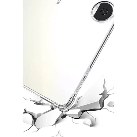 Huawei Honor Pad 9 Kılıf Anti Shock Tablet Silikon - Şeffaf iegxx