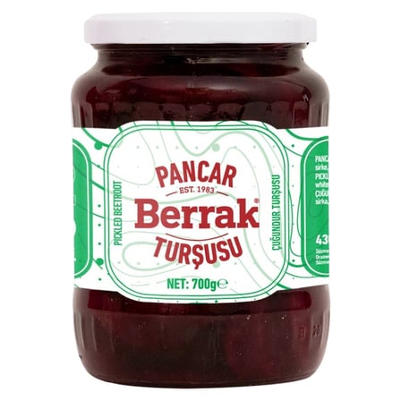5 Adet Berrak Pancar Turşusu 700 G