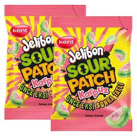 5 Adet Jelibon Sour Patch Karpuz