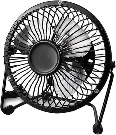 OBEV Masa Üstü USB Fan Soğutucu Vantilatör Klima - Metal Serinletici Mini Vantilatör - USB Girişli