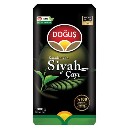 2 Adet Doğuş Siyah Çay 1000 g