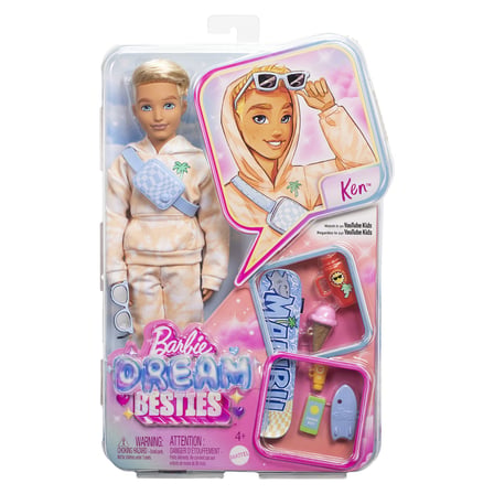 3 Adet Mattel Barbie Dream Besties Ana Karakter Bebek Ken