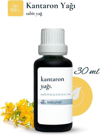Kantaron Yağı 30 ml - Cilt Yüzeyi İçin Yumuşaklık ve Bakımlı Görünüm
