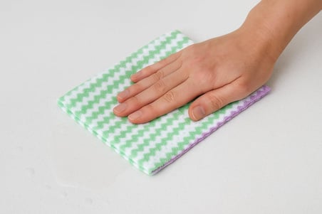 Çok Amaçlı Mikrofiber Temizlik Bezi, Süper Emici, İz Bırakmaz, Ev, Mutfak, Cam, Araba, Ofis ve Genel Kullanım İçin, 6’lı Set (Yeşil,Beyaz, Kahverengi,Beyaz