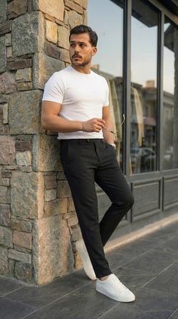 Modi Green Erkek Slim Fit Dilli Kumaş Pantolon