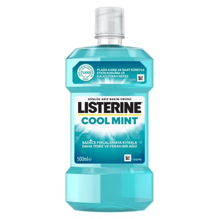 2 Adet Lısterıne Cool Mınt Ağız Suyu 500 Ml