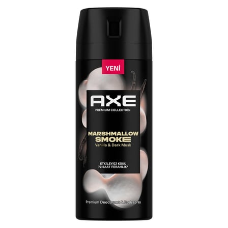 2 Adet Axe Premium Collection Marshmallow Smoke Deodorant 150 Ml